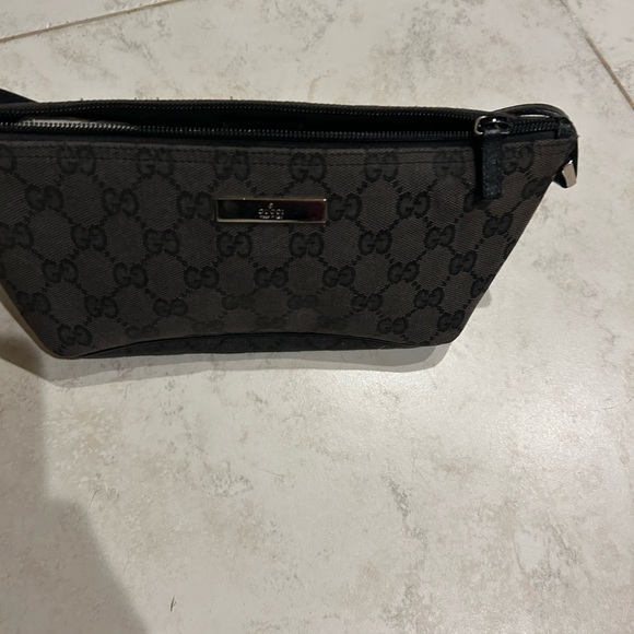 Authentic Gucci canvas small handbag 9.5 x 4.5 - Picture 5 of 7